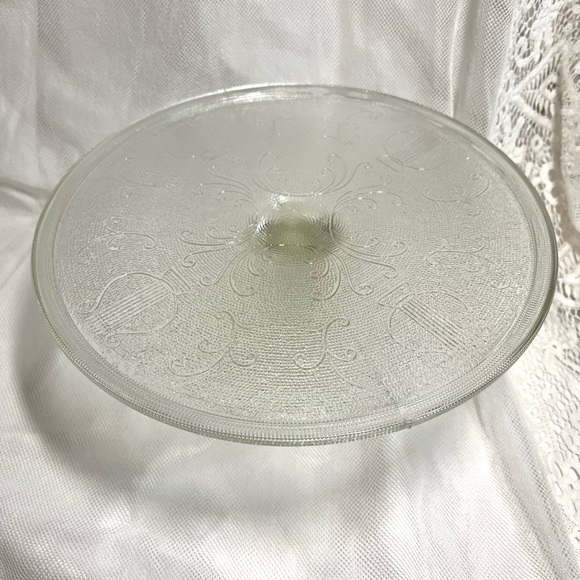 Antique EAPG Bryce Brothers Footed Cake Stand - Picture 10 of 12